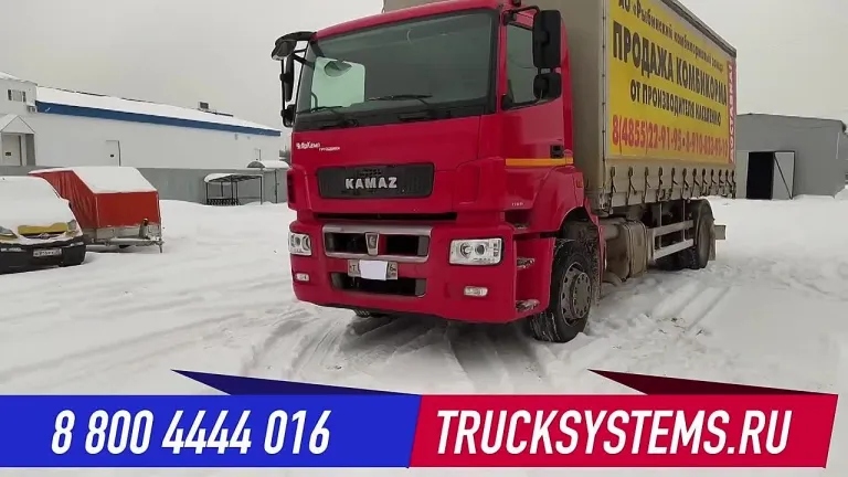 КАМАЗ 5490 с двигателем Cummins — отключение мочевины SCR