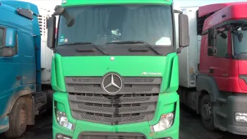 Mercedes Actros Euro 6 — отключение мочевины AdBlue